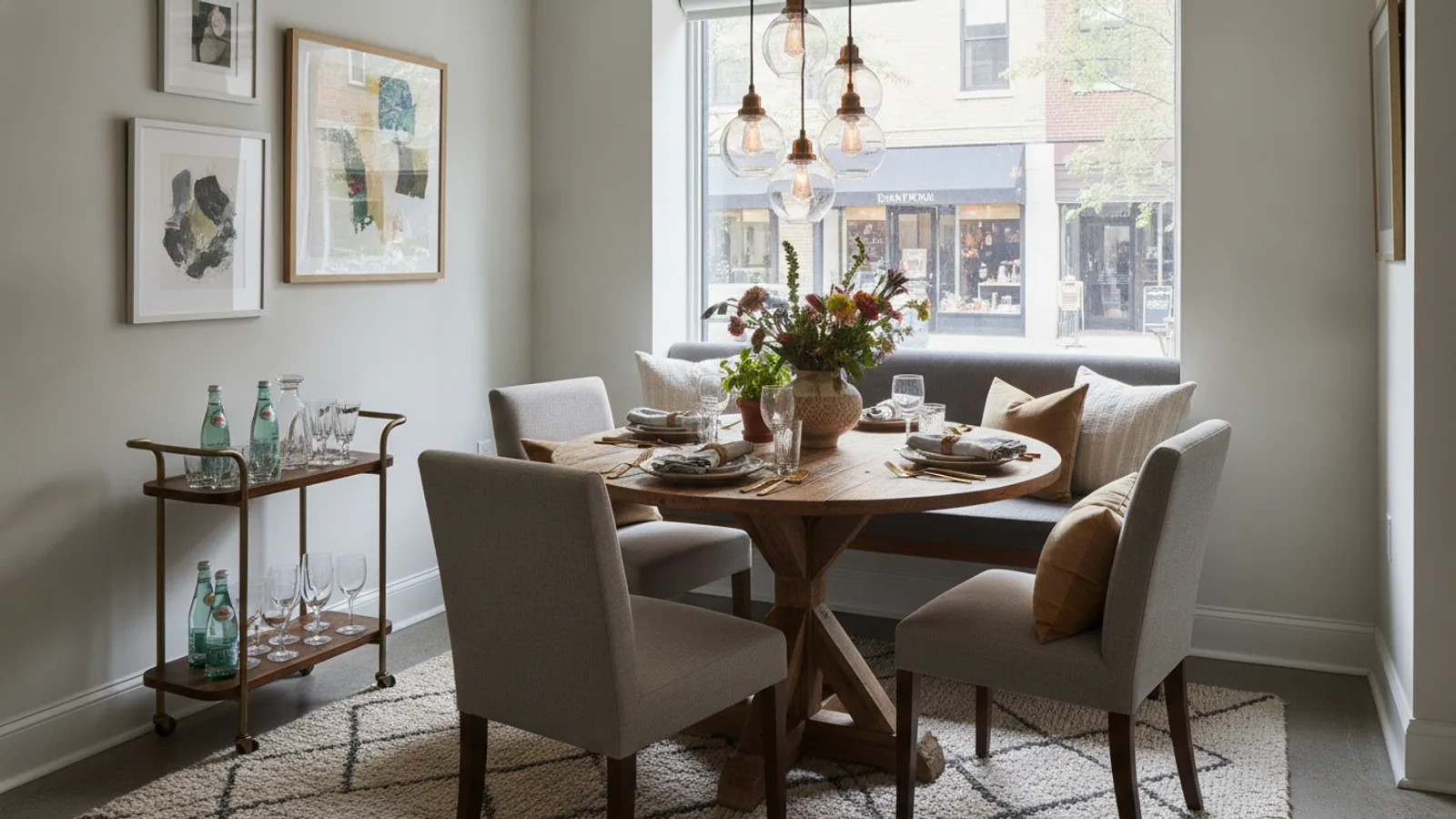 How To Set Up A Small Dining Space For Regular Hosting cover image